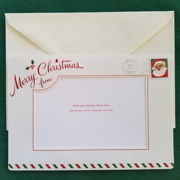 NEW Hallmark Boxed Christmas Greetings Photo-Holder Cards with Envelopes - Picture 2 of 10
